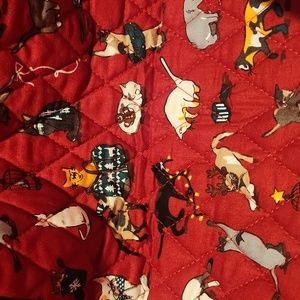 Large duffel bag Vera Bradley Holiday cat